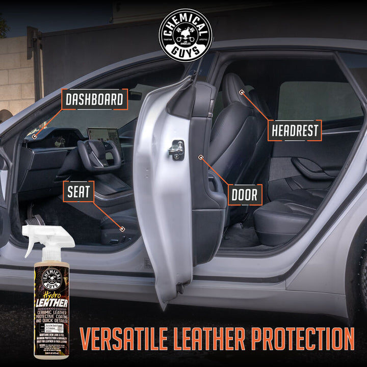 Hydroleather Cermaic Leather Protective Coating and quick detailer (473ml, 16 oz)