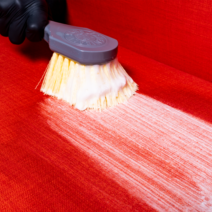 NEW Yellow Stiffy Brush for Carpets and Durable Surfaces