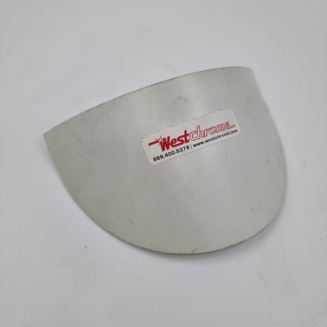 VISOR ROUND, S.S. 4 FOR HEADLIGHTS,  ADJUSTABLE LIP-UP, FITS: 4” OR SMALLER SEALED LIGHTS