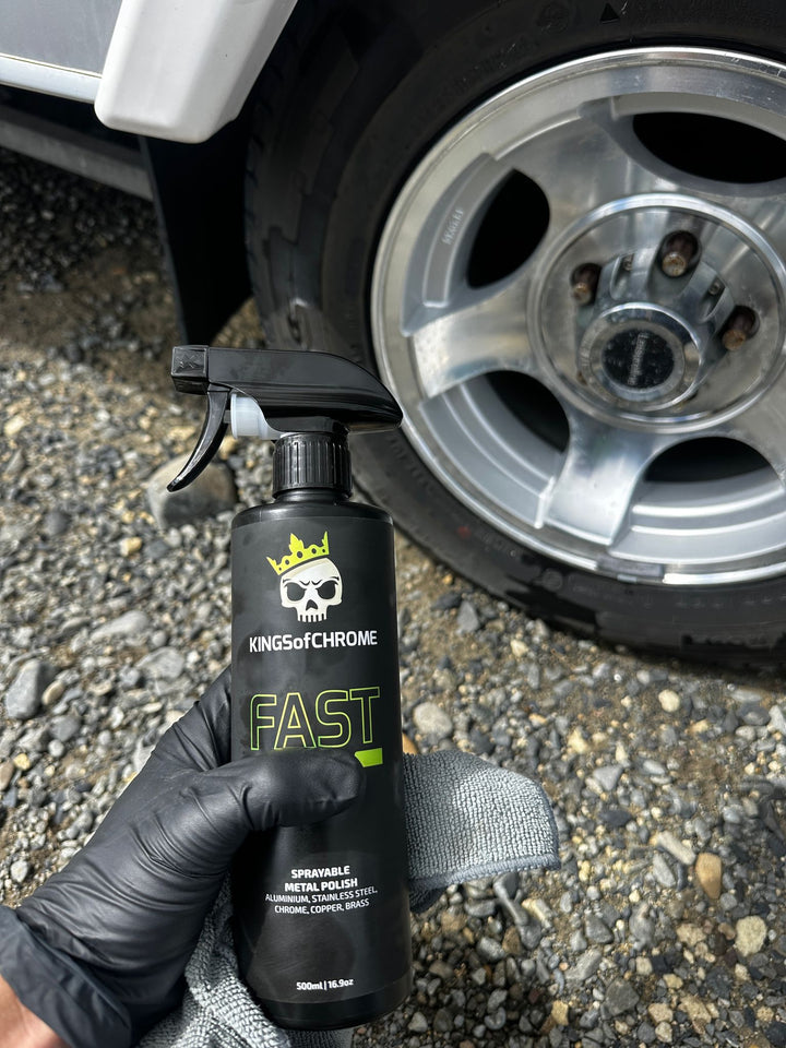 Kings Of Chrome Fast - Sprayable Metal Polish 500ml - the Fastest & Easiest Metal Polish