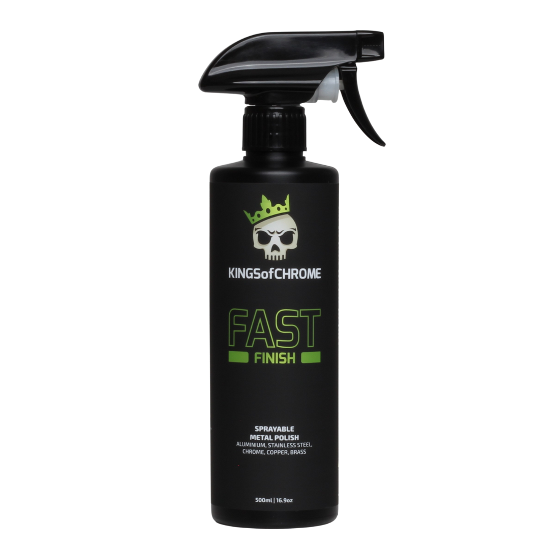 Kings Of Chrome Fast - Sprayable Metal Polish 500ml - the Fastest & Easiest Metal Polish