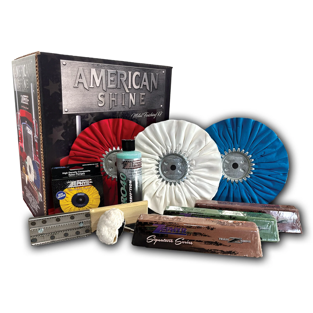 Zephyr American Shine Metal Finishing Kit