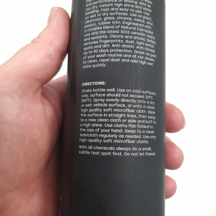 Autostolz Enhanced Ceramic Spray Wax (500ml) Carnauba & Si02 Hybrid