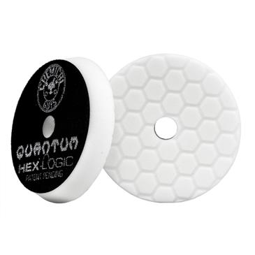 WHITE 6.5 Hex-Logic Quantum Light-Medium Polishing Pad