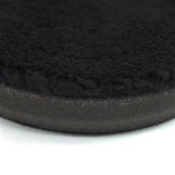 Finishing Micro Fiber Pad, Black Inner Foam, 3/4" Thickness (1pcs) 4" diameter only