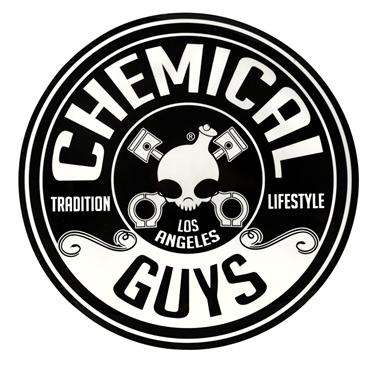 Chemical Guys Logo Stickers, 8inch Die Cut Circle  (8", 20.32cm diameter)