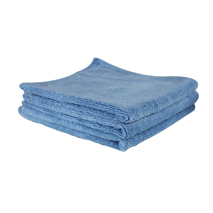 Workhorse Blue Professional Grade Microfiber Towel 16"X16" (Windows) (3 Pack)